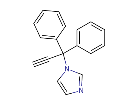 1H-Imidazole,1-(1,1-diphenyl-2-propyn-1-yl)-