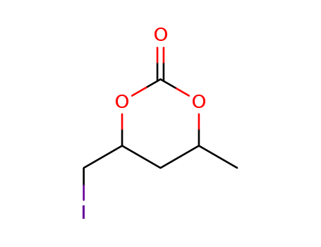 1,3-Dioxan-2-one, 4-(iodomethyl)-6-methyl-