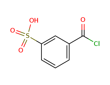 m-(chlorocarbonyl)benzenesulphonic acid