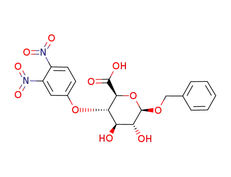 benzyl 4-O-(3',4'-dinitrophenyl)-β-D-glucopyranosiduronic acid