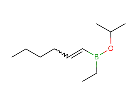 Molecular Structure of 148058-18-8 (ethyl-1-hexenylisopropoxyborane)