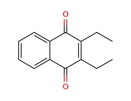 Molecular Structure of 2397-59-3 (2,3-diethylnaphthalene-1,4-dione)