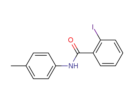 Molecular Structure of 62303-05-3 (Benzamide, 2-iodo-N-(4-methylphenyl)-)