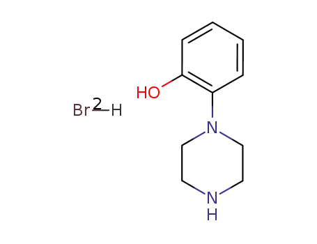Molecular Structure of 58260-69-8 (1-(2-HYDROXYPHENYL)PIPERAZINE DIHYDROBROMIDE)