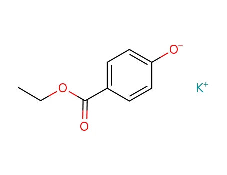 Molecular Structure of 36457-19-9 (potassium ethyl 4-oxidobenzoate)