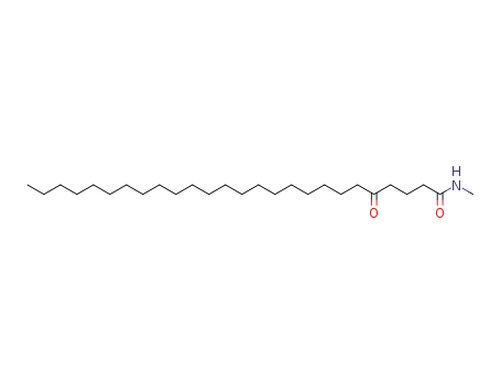 Molecular Structure of 103099-72-5 (5-oxo-hexacosanoic acid methylamide)