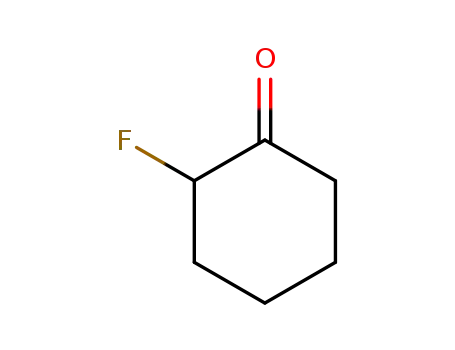 Molecular Structure of 694-82-6 (2-FLUOROCYCLOHEXANONE)