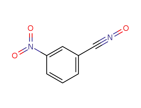 Molecular Structure of 7007-35-4 (Benzonitrile, 3-nitro-, N-oxide)