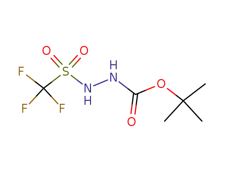 2-(trifluoromethylsulfonyl)-N-tert-butoxycarbonylhydrazine
