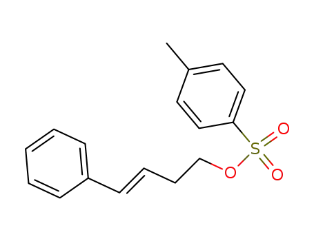 Molecular Structure of 93652-37-0 (4-phenyl-3-butenyl para-toluenesulfonate)