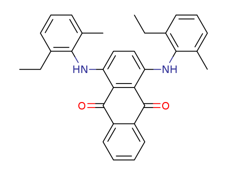 1,4-BIS(2-ETHYL-6-METHYLANILINO)ANTHRAQUINONECAS