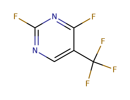 Pyrimidine, 2,4-difluoro-5-(trifluoromethyl)- cas no. 153600-17-0 98%