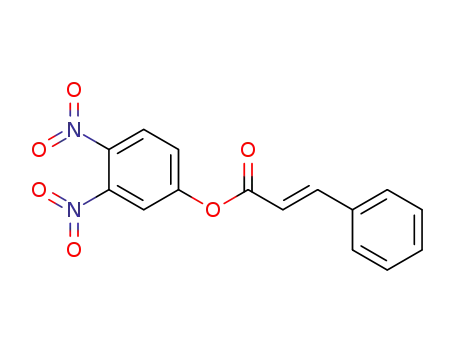 Molecular Structure of 73789-33-0 (3,4-nitrophenyl cinnamate)