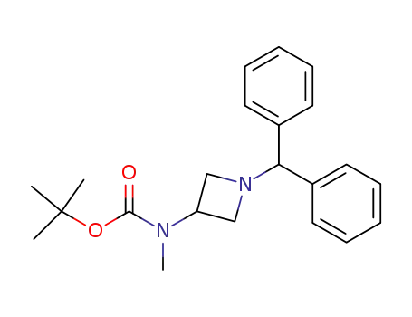 Molecular Structure of 854038-91-8 (tert-butyl 1-benzhydrylazetidin-3-yl(Methyl)carbaMate)
