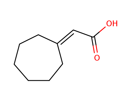 2-cycloheptylideneacetic acid