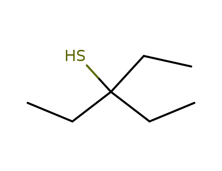 Molecular Structure of 5827-80-5 (3-ethylpentane-3-thiol)