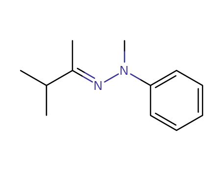 Molecular Structure of 15754-36-6 (3-methyl-butan-2-one-(methyl-phenyl-hydrazone))