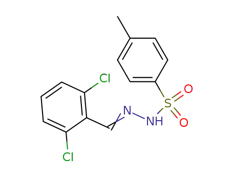 Molecular Structure of 37532-04-0 (N'-(2,6-dichlorobenzylidene)-4-methylbenzene-1-sulfonohydrazide)