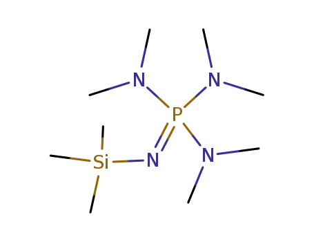 Molecular Structure of 53167-50-3 (Tris(dimethylamino)(trimethylsilylimino)phosphorane)