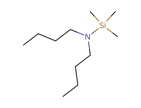 Molecular Structure of 3553-86-4 (Silanamine, N,N-dibutyl-1,1,1-trimethyl-)