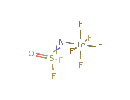 Molecular Structure of 86024-53-5 (OSF<sub>2</sub>NTeF<sub>5</sub>)