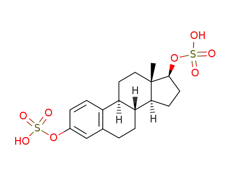 Molecular Structure of 3233-70-3 (estradiol 3,17-disulfate)