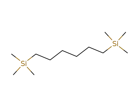 Molecular Structure of 13083-96-0 (1,6-Bis(Trimethylsilyl)Hexane)