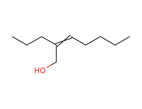 Molecular Structure of 41625-15-4 (2-propylhept-2-en-1-ol)