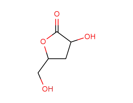 Molecular Structure of 74243-47-3 (3-hydroxy-5-hydroxymethyl-dihydro-furan-2-one)