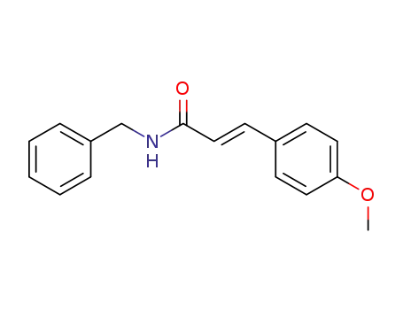 Molecular Structure of 612095-65-5 ((E)-3-(4-methoxyphenyl)-N-phenylmethyl-2-propenamide)