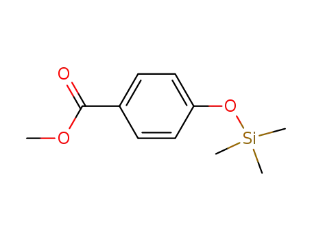 Molecular Structure of 27739-17-9 (4-(Trimethylsiloxy)benzoic acid methyl ester)