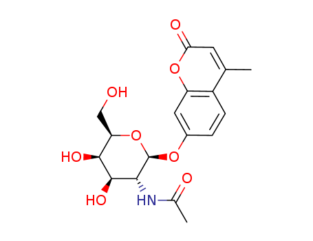 2H-1-Benzopyran-2-one,7-[[2-(acetylamino)-2-deoxy-b-D-galactopyranosyl]oxy]-4-methyl-