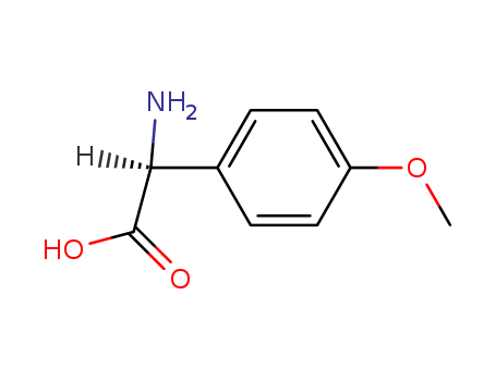 Benzeneacetic acid, a-amino-4-methoxy-, (aS)-