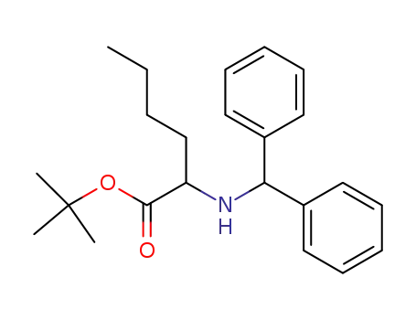 2-(Benzhydryl-amino)-hexanoic acid tert-butyl ester