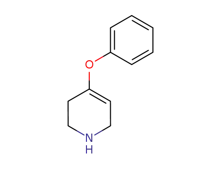Molecular Structure of 75571-24-3 (4-phenoxy-1,2,3,6-tetrahydro-pyridine)
