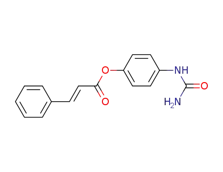 Molecular Structure of 539-09-3 (4-cinnamoyloxyphenylurea)