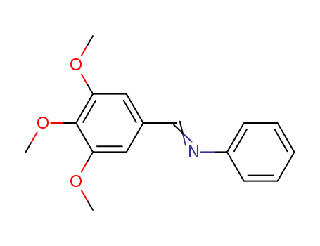 Benzenamine,N-[(3,4,5-trimethoxyphenyl)methylene]-