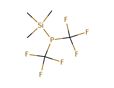Molecular Structure of 21658-00-4 (Trimethylsilyl-bis-(trifluormethyl)-phosphin)