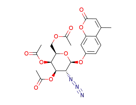 4-methylumbelliferyl 3,4,6-tri-O-acetyl-2-azido-2-deoxy-β-D-galactopyranoside