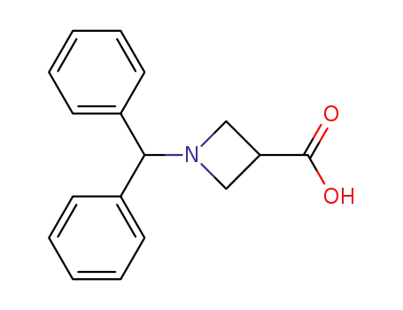 1-Benzhydrylazetidine-3-carboxylic acid