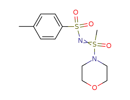 Morpholine, 4-[S-methyl-N-[(4-methylphenyl)sulfonyl]sulfonimidoyl]-