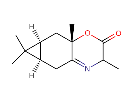 (5aR,6aS,7aS)-5,5a,6,6a,7,7a-hexahydro-3,6,6,7a-tetramethylbicyclo[4.1.0]hept-1<sup>(6)</sup>eno[3,4-b][1,4]oxazin-2(3H)-one