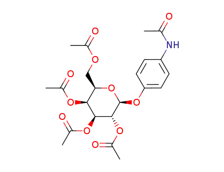 Acetic acid (2S,3R,4S,5S,6R)-4,5-diacetoxy-6-acetoxymethyl-2-(4-acetylamino-phenoxy)-tetrahydro-pyran-3-yl ester