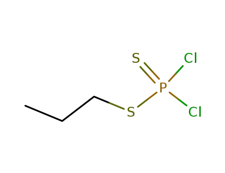 Molecular Structure of 5390-61-4 (propyl dichlorodithiophosphate)