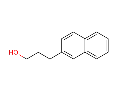 Molecular Structure of 27650-98-2 (3-NAPHTHALEN-2-YL-PROPAN-1-OL)