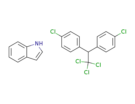 Molecular Structure of 79763-18-1 (DDT-Indol-Komplex)