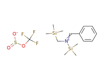C<sub>14</sub>H<sub>26</sub>NSi<sub>2</sub><sup>(1+)</sup>*CF<sub>3</sub>O<sub>3</sub>S<sup>(1-)</sup>
