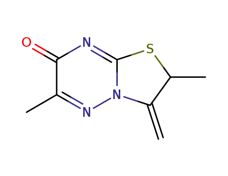 2,6-dimethyl-3-methylene-2,3-dihydro-7H-thiazolo<3,2-b><1,2,4>triazin-7-one