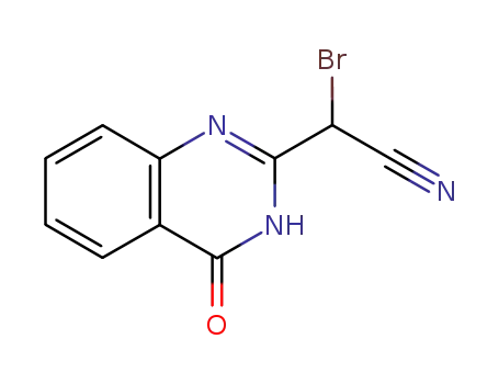 Bromo-(4-oxo-3,4-dihydro-quinazolin-2-yl)-acetonitrile