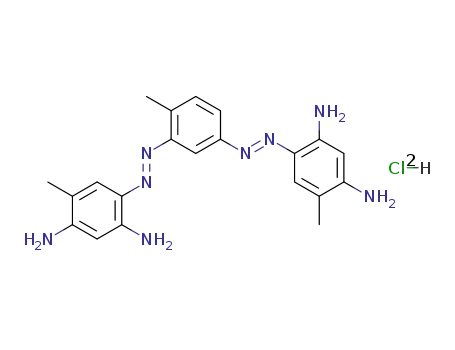 1,3-Benzenediamine,4,4'-[(4-methyl-1,3-phenylene)bis(2,1-diazenediyl)]bis[6-methyl-, hydrochloride(1:2)